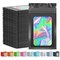 300 Pcs Mylar Bags, Smell Proof Bags Foil Pouch, Holographic Resealable Bags for Small Business, Candy Sample Jewelry Bag Sealable Packaging for Party Favor Food Storage (2.4x3.9in-Black)
